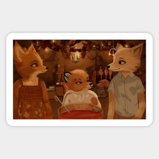 Fantastic Mr Fox Sticker